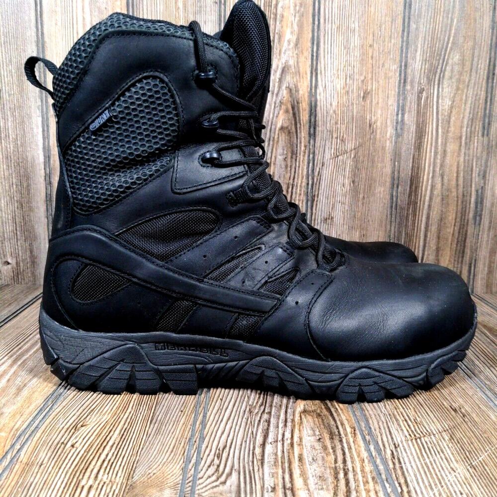 Merrell Moab 2 Tactical Response Boot Safety Toe Waterproof Military Men‎ Sz 13